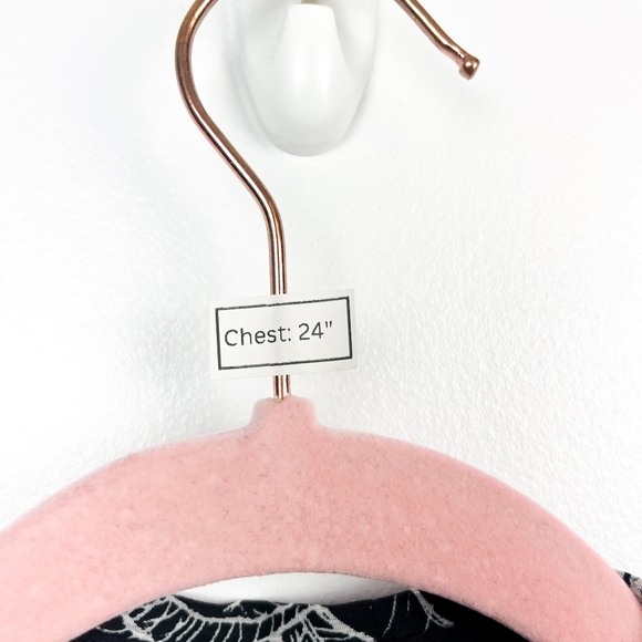 Love & Legend Black White & Green Long Sleeve Sheer Button-Up Blouse - Picture 10 of 10